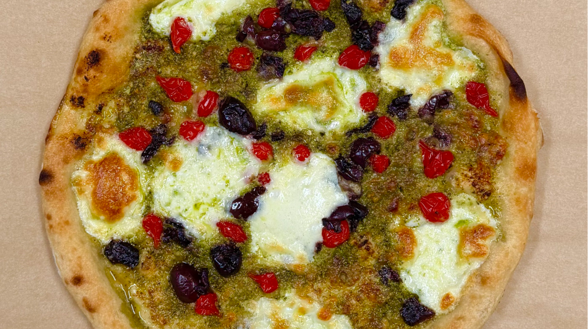 Juneau Natural Peperosa Pesto Pizza - FROZEN