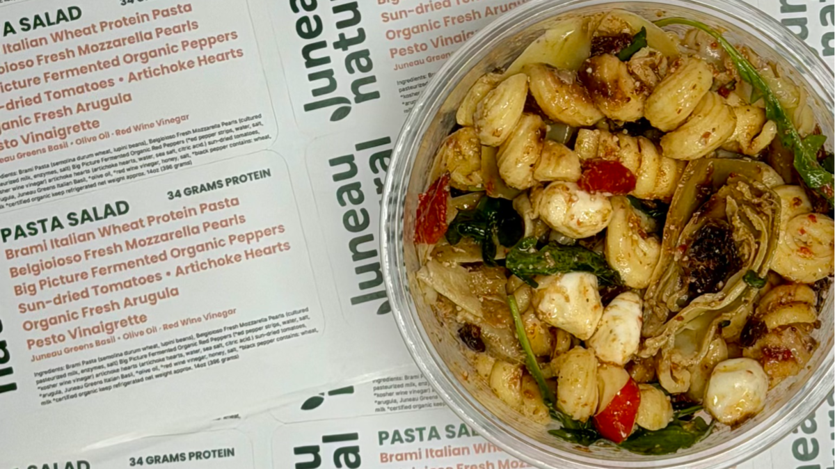 Juneau Natural Sun-dried Tomato Pesto Pasta Salad - 16 OZ Deli Container