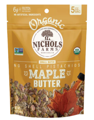 Nichols Farms Maple Butter Pistachios - 5 OZ