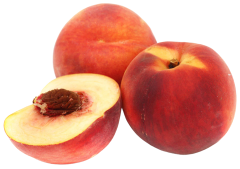 Organic Snow Lady Peach - EACH