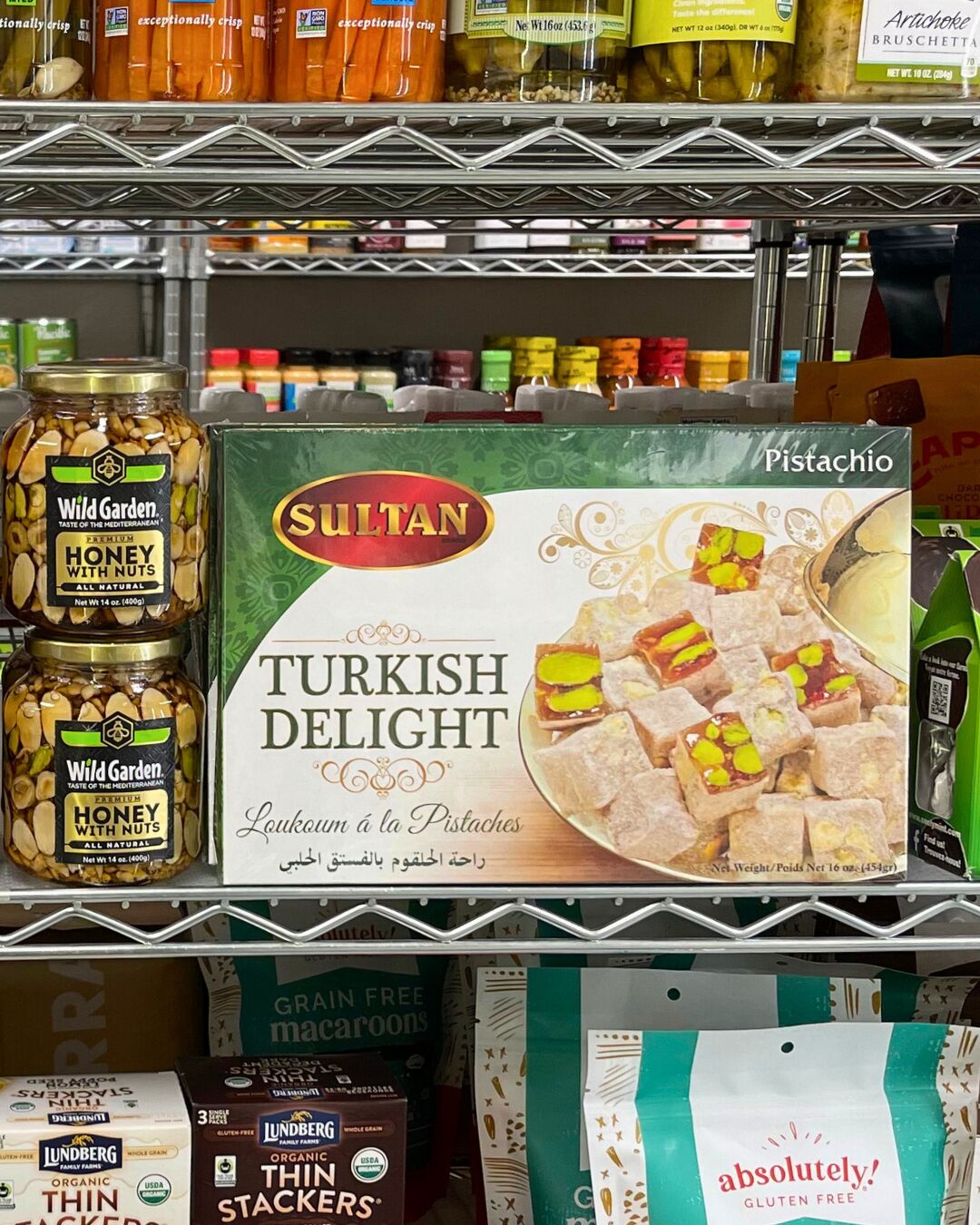 Pistachio Turkish Delight Candy - 16 OZ